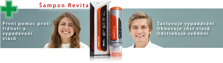 Šampon proti vypadávání vlasů Revita