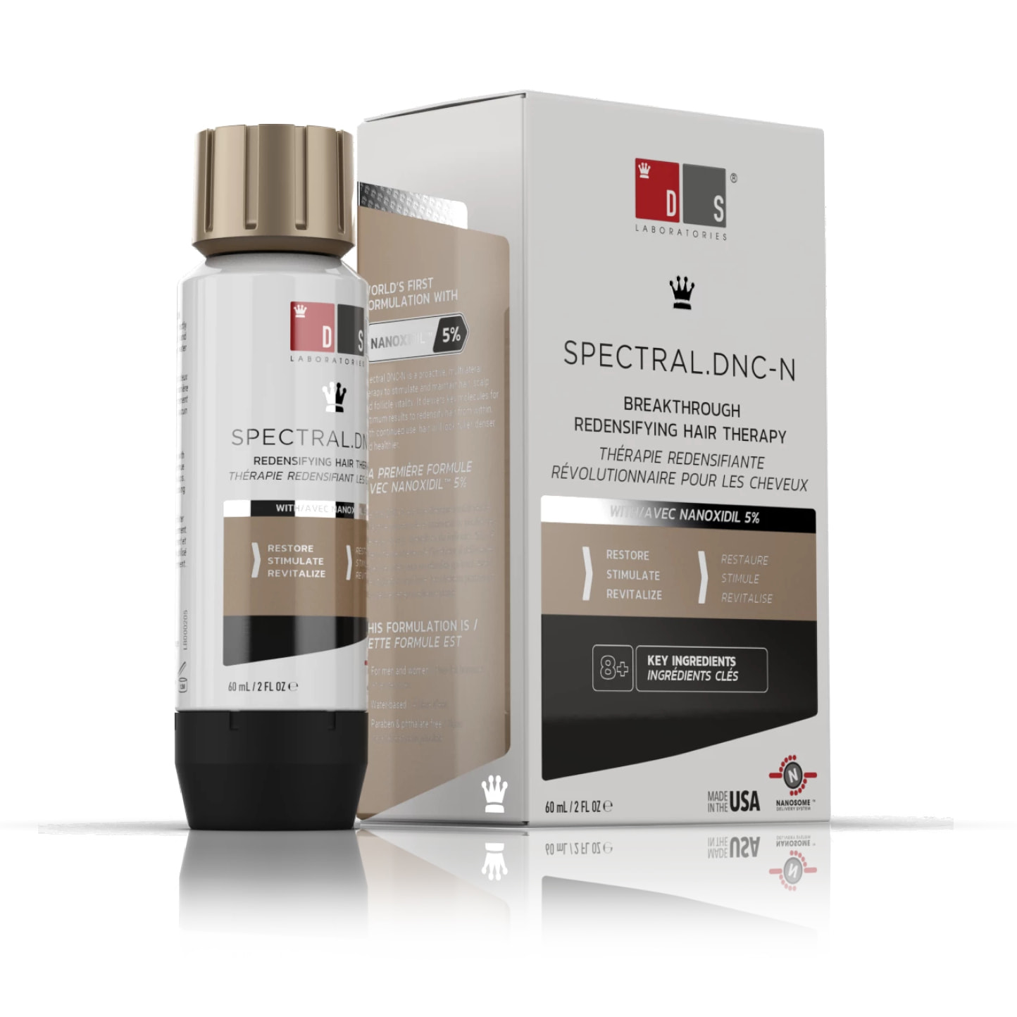 Spectral DNC-N (5% Nanoxidil) proti vypadávání vlasů