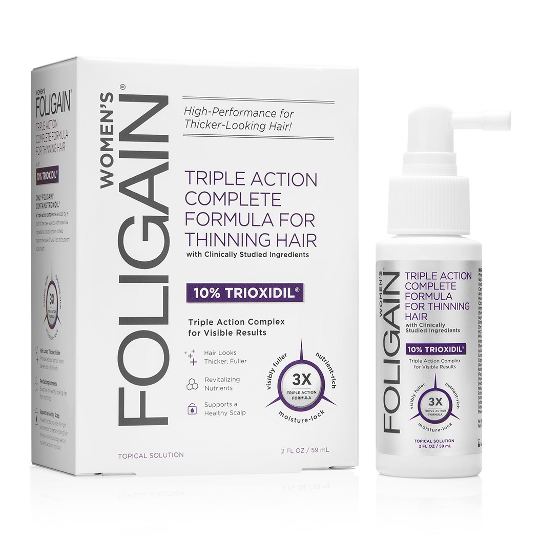 Vlasový aktivátor Foligain (10% trioxidil) pro ženy